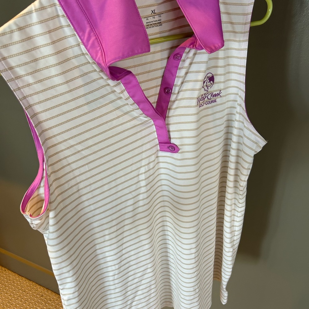 Women’s XL Sleeveless Golf | Tennis Shirt